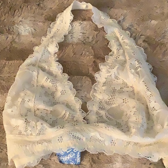 Free People Other - NWT - Free People lace halter bra size L